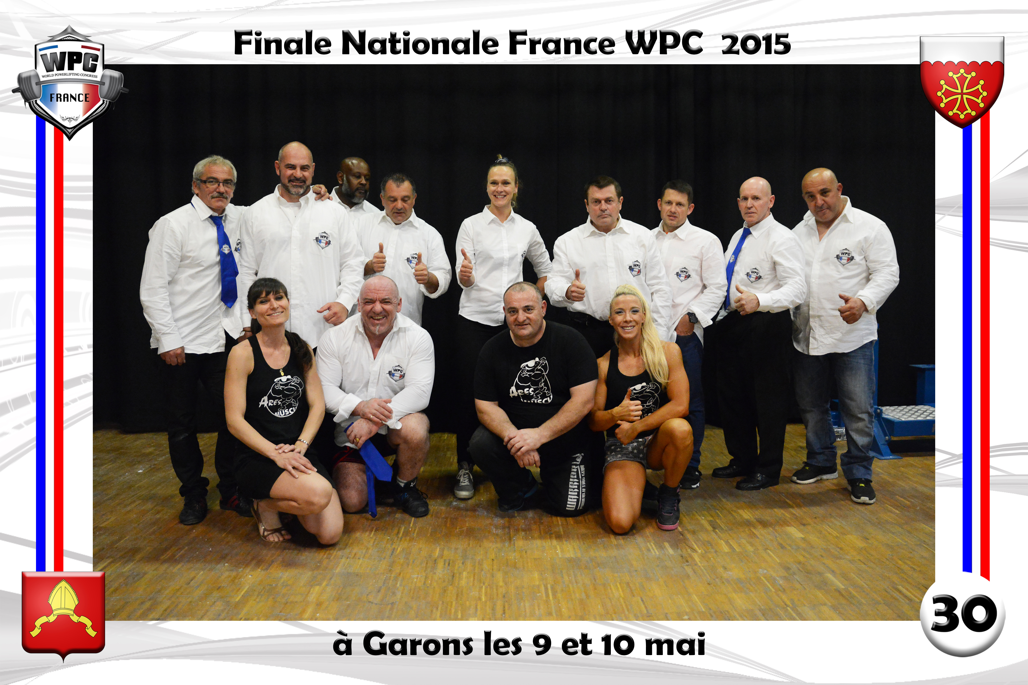Finale France 2015 Garons comité WPC France